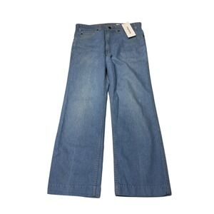 Wide Leg Light Blue Women's Jeans